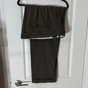 Canali Dark Gray Men's Dress Pants